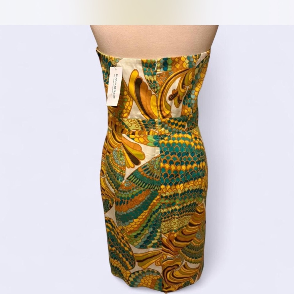 Banana Republic x Trina Turk Collection Strapless Sheath Dress - Picture 3 of 9